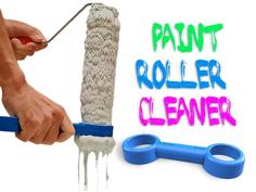 Paint Roller Cleaner 3D Printer Model