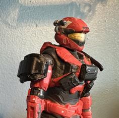 Mcfarlane Halo Reach – Grenadier Shoulder Armor 3D Printer Model