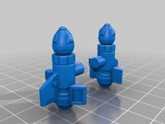 Transformers G1 Ravage Missiles 3D Printer Model