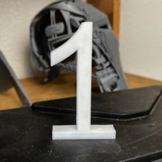 Number 1 3D Printer Model