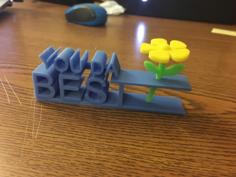 You Da Best! 3D Printer Model