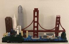 Lego Architecture Holder 3D Printer Model