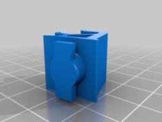 Fiat Bravo II Hood Support Holder 3D Printer Model