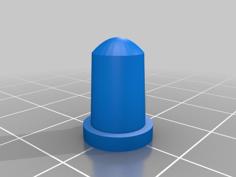 Porsche 914-6 Hand Throttle Rod End Cap 3D Printer Model