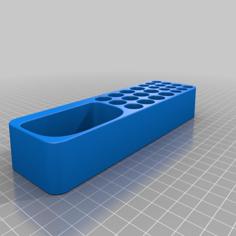 AA Rechargable Battery Holder 3D Printer Model