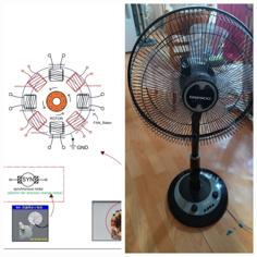 Laser Cut General Household Fan Circuit Diagram