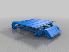 Prusa I3 MK2 Model (bed) For Simplify3D 3D Printer Model