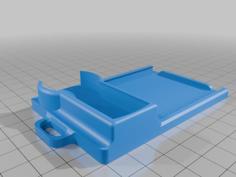 Badge Holder With Token Print Flat No Support 3D Printer Model