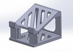 Sturdy Phone Stand 3D Printer Model