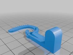 Bike Bell Lever With Magnet Hole 3D Printer Model