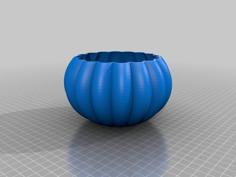 Halloween Pumpkin Vase 3D Printer Model