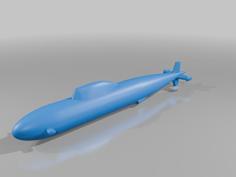 Project 705 Lira / Alfa Attack Submarine 3D Printer Model