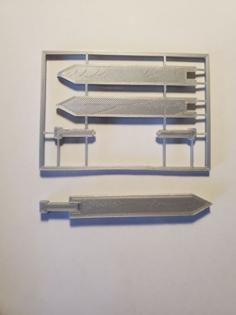 Berserk Anime Sword Kit Card 3D Printer Model