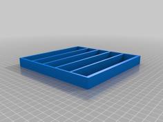 Simple Wall-mountable Keycap Display 3D Printer Model