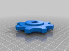 Boat Plug Wrench 3D Printer Model