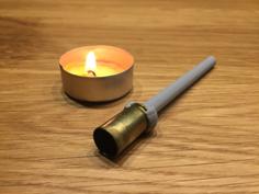 Candle Extinguisher .45 ACP 3D Printer Model