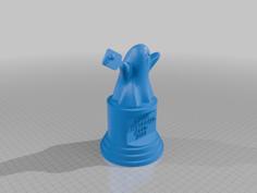 Halloween Pickleball Trophy 3D Printer Model