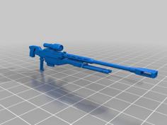 Gundam Dynames Sniper Rifle No Scale 3D Printer Model