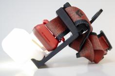 Foldable Headlamp Hook For Tents With A Light Diffuser (to Use As A Lantern) 3D Printer Model