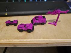 Thunder Road Vendetta Style Vehicles 3D Printer Model