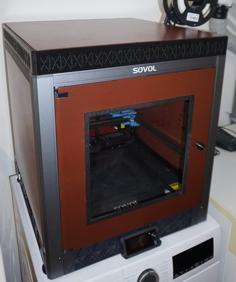 Sovol SV08 Parametric Magnetically Attached Enclosure 3D Printer Model