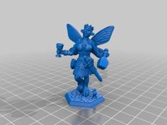 Ophelia – Battleworn Fae Queen Berserker 3D Printer Model