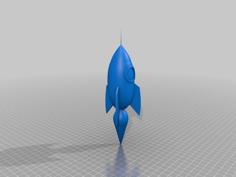 Rocket 3D Printer Model