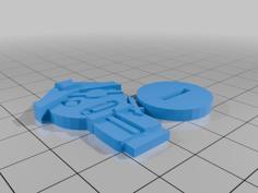 Flat Mini – Pirate Captain 3D Printer Model