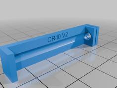 CR-10 V2 Optimized For Printing – With Letters Cut Within The Model 3D Printer Model