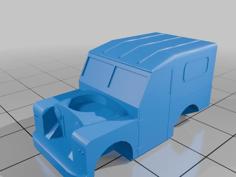 Land Rover Micro Car Truck Series 1 3D Printer Model