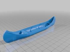 Canoe 3D Printer Model