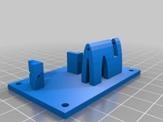 RC Servo Release / Drop Mechanism 3D Printer Model