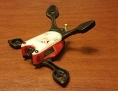 Flying Squirrel148 V-Tail Or A-Tail Micro-Quad 3D Printer Model