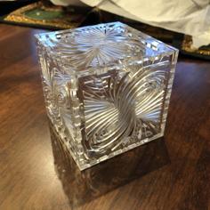 Laser Cut Twirl Box