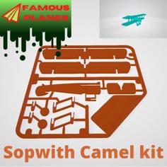 FAMOUS PLANES – Sopwith Camel Kit Card 3D Printer Model