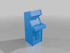 Arcade Cabinet 3D Printer Model