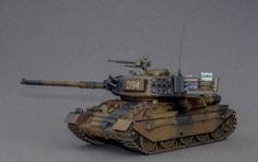 T-34/105 Nato/soviet Mix 3D Printer Model