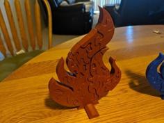 Survivor Fire Puzzle 3D Printer Model