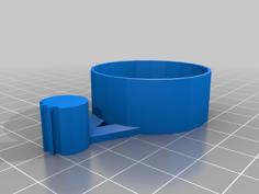 Thumb Extension For Power Drifter 1:28 Scale Truck 3D Printer Model