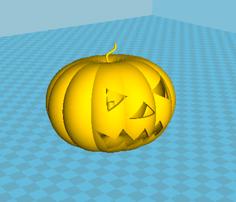 Halloween Pumpkin 3D Printer Model