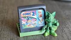 Tails Game Gear Cartridge Stand 3D Printer Model