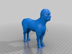 Dwayne The Horse Johnson 3D Printer Model