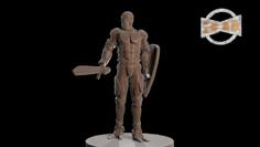 Clasic Warforged 3D Printer Model