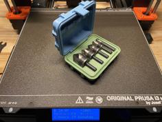 Countersink Bit Storage Box 3D Printer Model