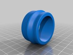 Airsoft Avenger 40mm Shower Shell To Taginn Barrel Adapter 3D Printer Model