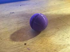 Refillable And Unscrewable Catnip Ball Cat Toy 3D Printer Model