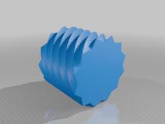 Twisted Star Pen Holder Cup (or Whatever You'd Like) 3D Printer Model