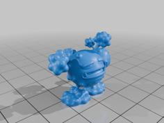 Pokemon Weezing #110 – Optimized For 3D Printing 3D Printer Model