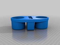 Austin Classic Mini Rear Cup Holder 3D Printer Model