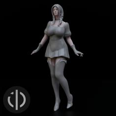 FIGURE “GRACEFUL EFFIGY” 3D Printer Model